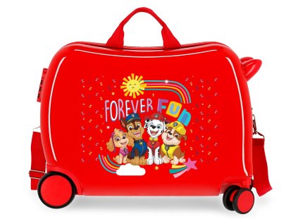 Dětský kufřík na kolečkách - odražedlo - Tlapková patrola - Forever Fun