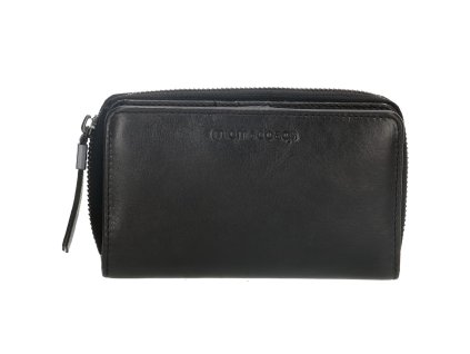 Dámská kožená peněženka Micmacbags - černá