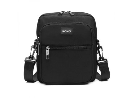 Kompaktní crossbody unisex taška Kono - černá