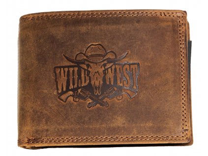 Luxusní kožená peněženka Wild West