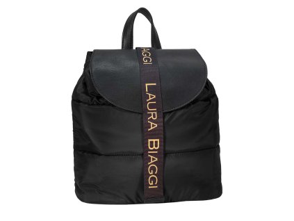 Dámský designový batoh Laura Biaggi S2128 - černý