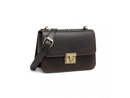 Dámská retro crossbody kabelka Miss Lulu Gabriela - černá