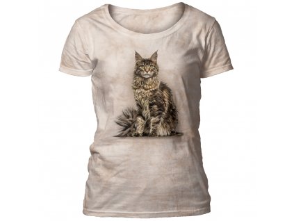 Dámské tričko Maine Coon Cat