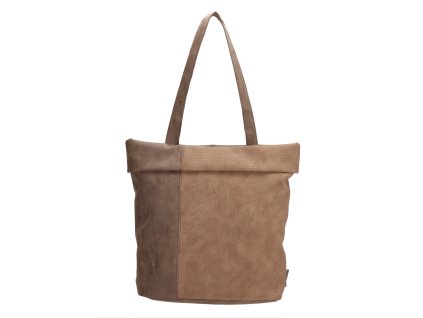 Dámská designová taška shoperka Beagles Cerceda - hnědá - 18L