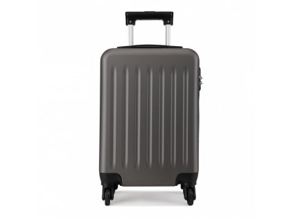 Kabinový kufr na kolečkách - šedý - 29L