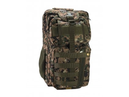 Vojenský taktický turistický batoh - Green/Brown 383 - 32L