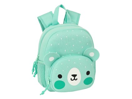 Safta neoprenový předškolní batoh Bear - Mint 9L