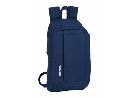 SAFTA Basic úzký mini batoh - modrý / 8L