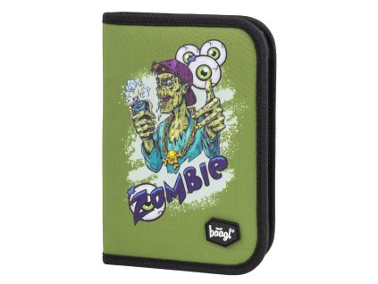 Baagl školní penál Zombie klasik dvě chlopně