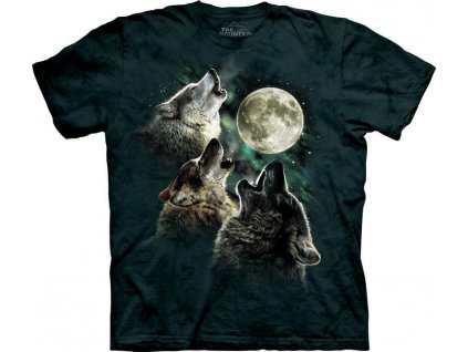 Tričko Three Wolf Moon