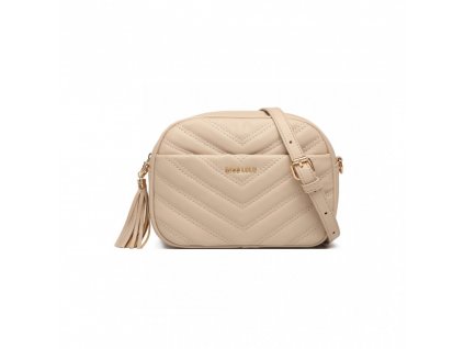 Miss Lulu dámská crossbody kabelka Anife - Khaki (béžová)