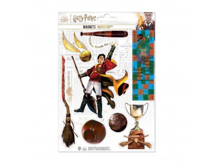 Harry Potter Sada 6 kusů magnetek QUIDDITCH (Famfrpál)  Harry Potter - MAP5020