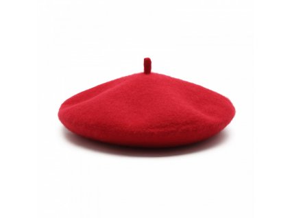 Miss Lulu dámský baret - červená
