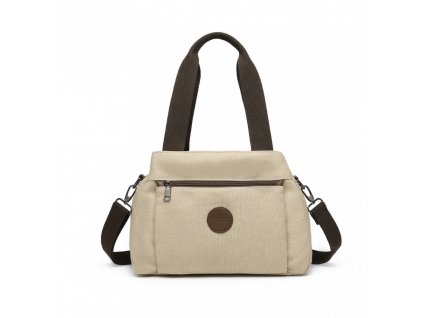 Dámská plátěná multifunkční crossbody taška KONO Saviora - khaki