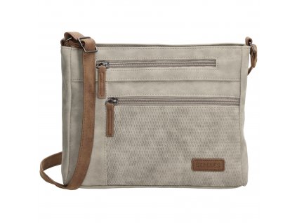 Beagles Brunete dámská crossbody taška 23,50 cm - světle šedá