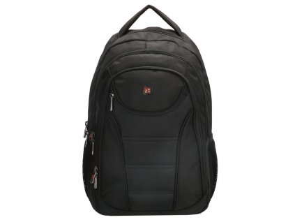 Enrico Benetti tříkomorový laptop batoh 39L - černý - 17"