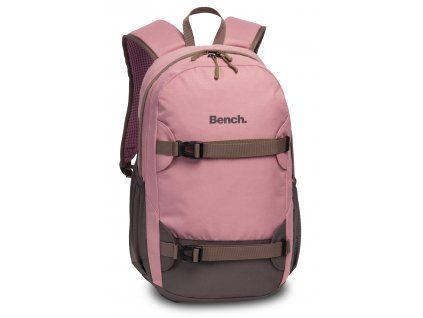 Bench phenom unisex batoh 22L - šedo růžová