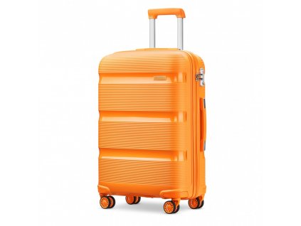 Cestovní kabinový kufr na kolečkách Classic Collection - oranžová - 50L - K2092L-OE-20