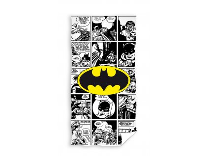 BATMAN ,,HERO" dětská osuška mikrovlákno 70x140 cm