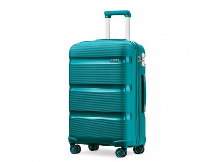 Cestovní kufr na kolečkách Classic Collection - tyrkysový - 97 L