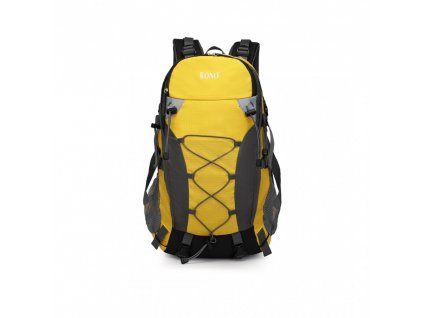 KONO outdoorový sportovní / turistický batoh  40L - žlutá
