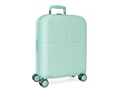 Pepe Jeans rozšířitelné kabinové zavazadlo 55 cm - 37L - mint