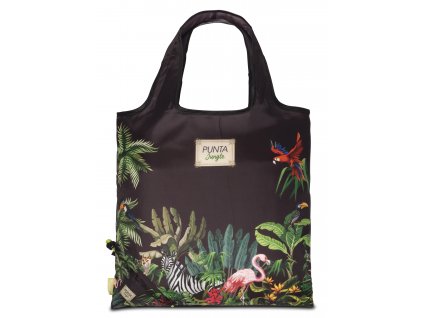 PUNTA  Jungle nákupní taška černá - 12L