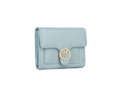 Miss Lulu dámská designová peněženka LP2336  – modrá