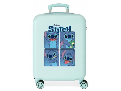 Dětský kufr ABS na kolečkách Lilo & Stitch Moods 55 cm - 34L