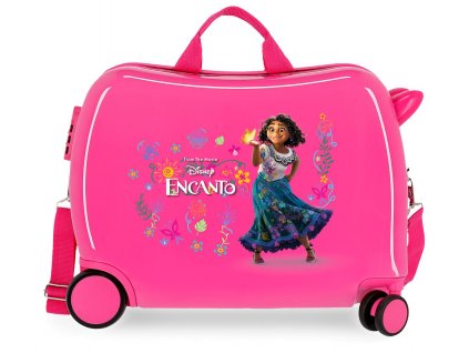 Dětský kufřík na kolečkách - odražedlo - Encanto - 34L