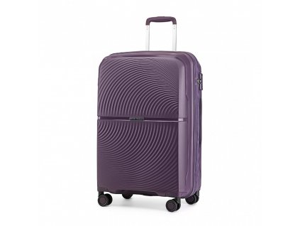 KONO kabinové zavazadlo BRITISH TRAVELLER Polypropylen - fialový - 40L
