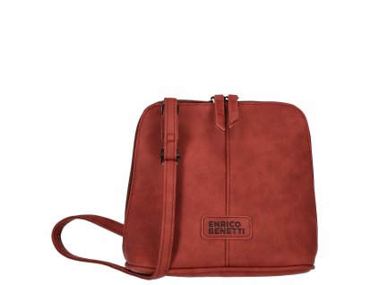 Enrico Benetti Kensi crossbody taška z Pu kůže - červená