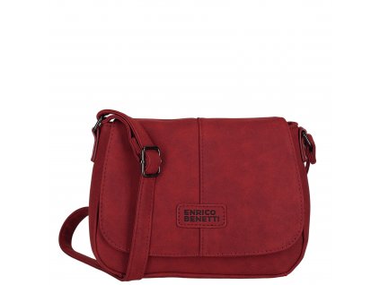 Enrico Benetti Kensi malá crossbody taška - červená