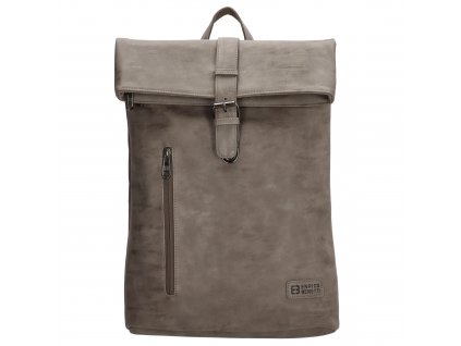 Enrico Benetti Rotterdam batoh na laptop 15" - střední taupe - 15L