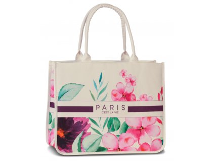 Punta Paris dámská shopper taška - Flower - 18L