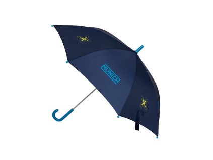 Safta MUNICH "NAUTIC" manuální deštník 48 cm - modrý