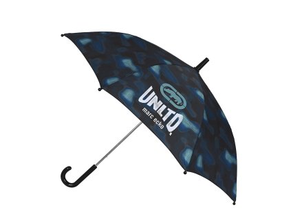 Safta Ecko UNLTD manuální deštník 48 cm - černý