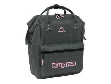 Kappa batoh na notebook 13" "Silver Pink" 20L - šedo růžová