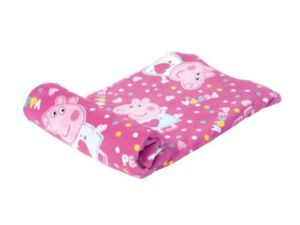 Dětská deka Peppa Pig "COSY CORNER" - růžová