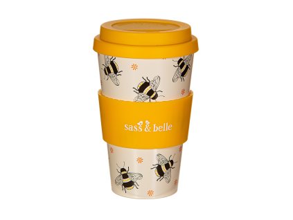 Sass & Belle cestovní hrnek na kávu Včely