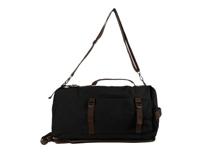 SPORT plátěný batoh / cestovní taška - 24,5 L - černá