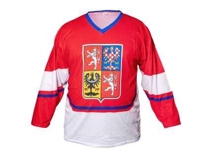 Hokejový dres Česká republika - červený (replika)
