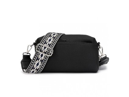 Miss Lulu Ethnic voděodolná crossbody taška - černá