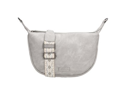 Beagles dámská crossbody kabelka Malaga - světle šedá