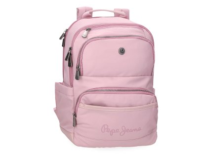 Dámský batoh na notebook 18L Pepe Jeans Corin - růžová