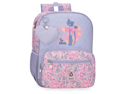 Dívčí školní batoh s přívěskem Enso So Pretty - 13,5L