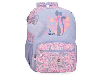 Školní batoh na notebook s přívěskem Enso So Pretty - 18,5L