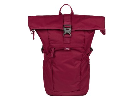 Rolovací batoh BAAGL Roll Burgundy - 29 L