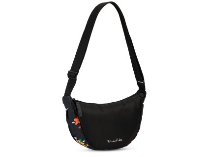 Dámská moonbag taška Frida Kahlo - černá