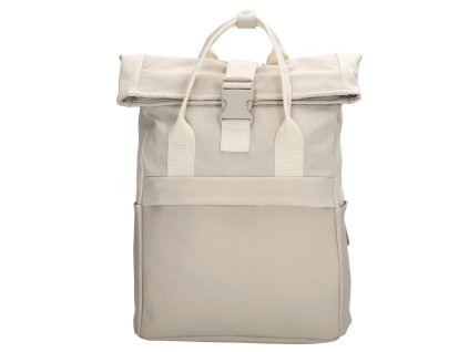 Roll-top batoh Kobe Beagles 15,6 " (34.5x19.4 cm) - 19L - krémový
